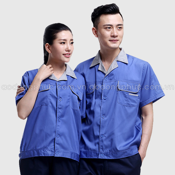 May ao dong phuc cong nhan | May áo đồng phục công nhân